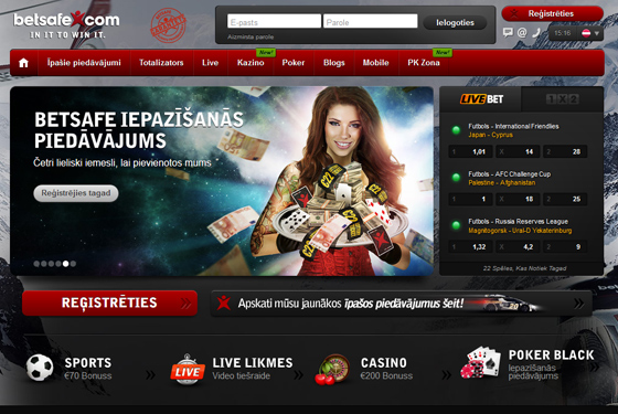Betsafe Online kazino