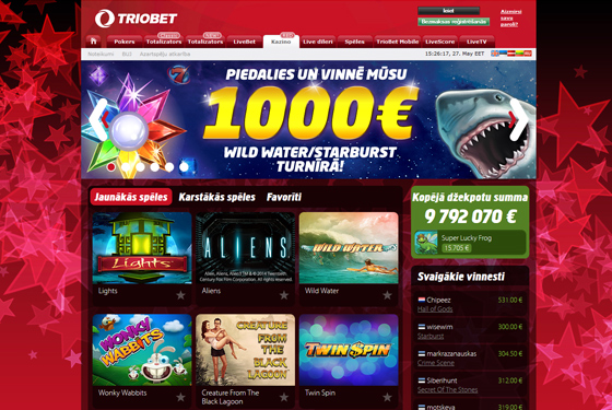 triobet online kazino spēles