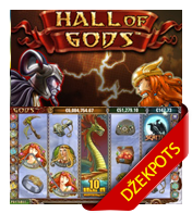 hall of gods džekpots