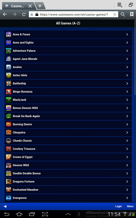 casino euro mobilais kazino